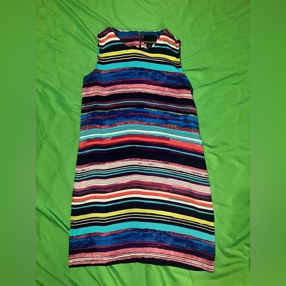 Cynthia Rowley Multicolor Striped Mini Dress size 6 - Picture 1 of 6